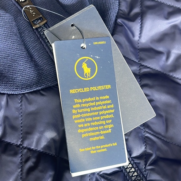 Polo Ralph Lauren’s Quilted Hybrid Vest crafted with recycled polyester-nylon - Picture 5 of 16